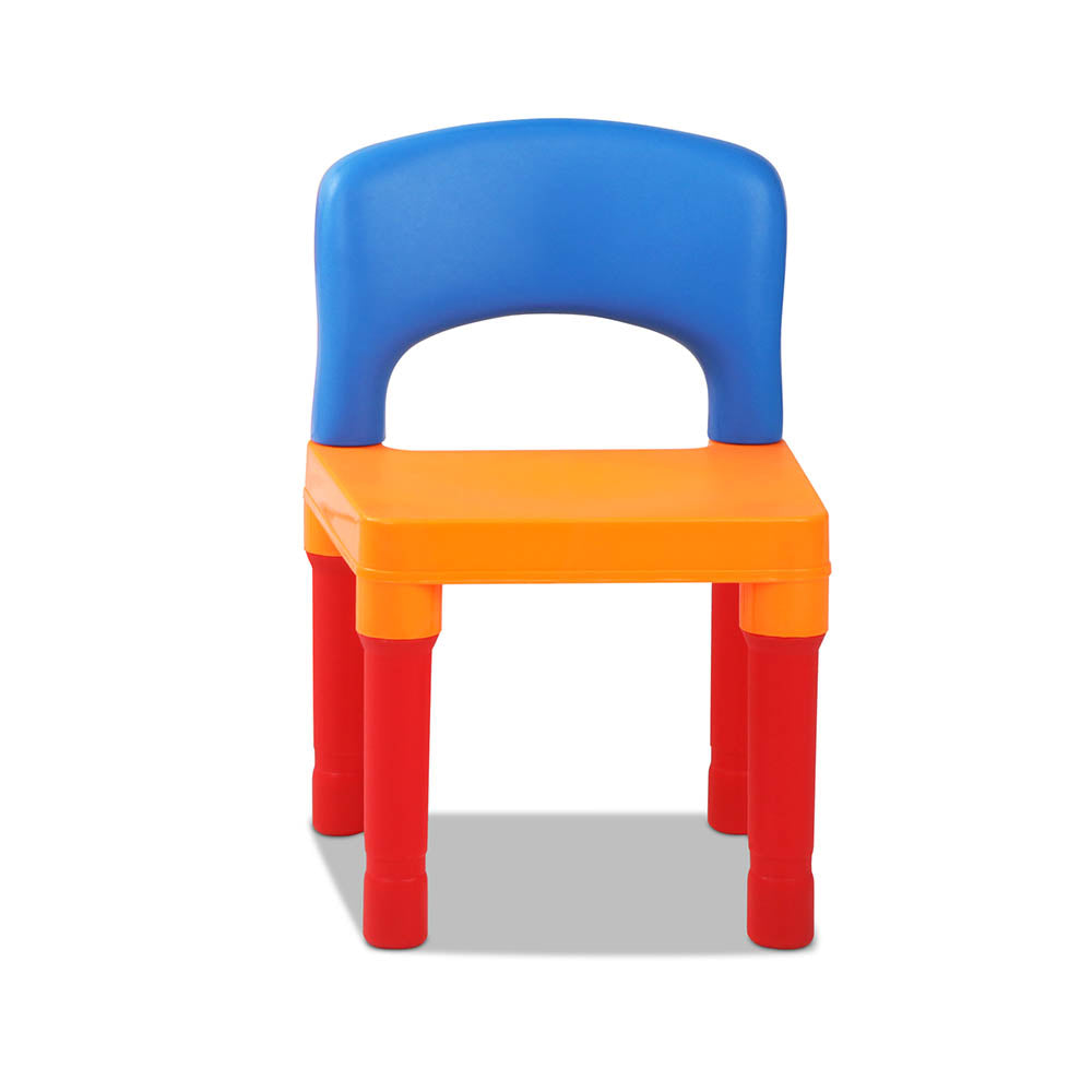 Keezi Kids Sandpit Pretend Play Set, Sand Water Table and Chair