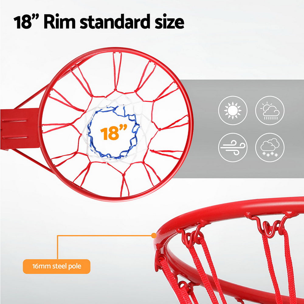 Everfit Basketball Ring with Net 45CM