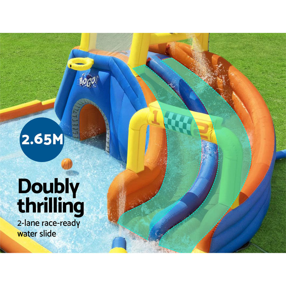 Bestway Water Slide Kids Play Park Inflatable Swimming Pool 551x502x265cm