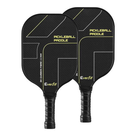 Everfit 2PCS Pickleball Paddle Racket Set with Cover Bag