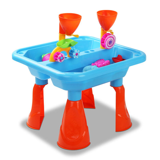 Keezi Kids Sandpit Pretend Play Sets, Sand Water Table Set