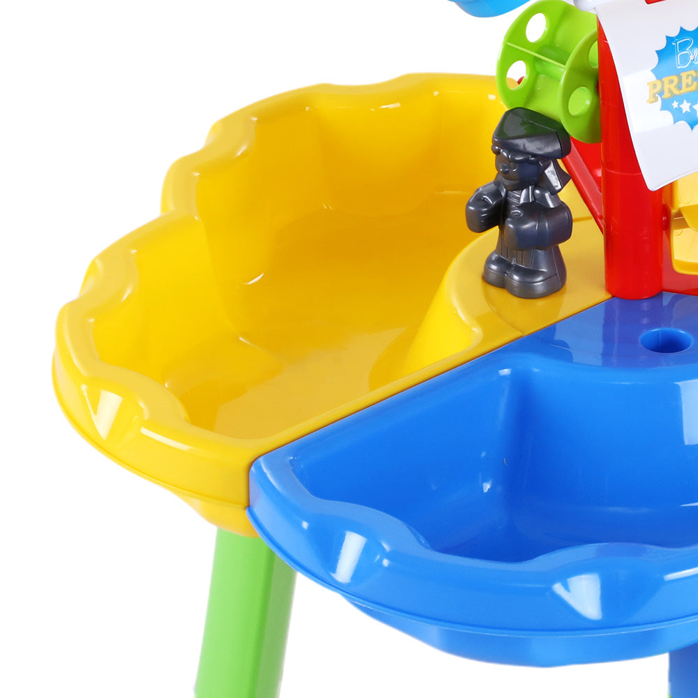 Keezi Kids Sandpit Pretend Play Set Outdoor Sand Water Table