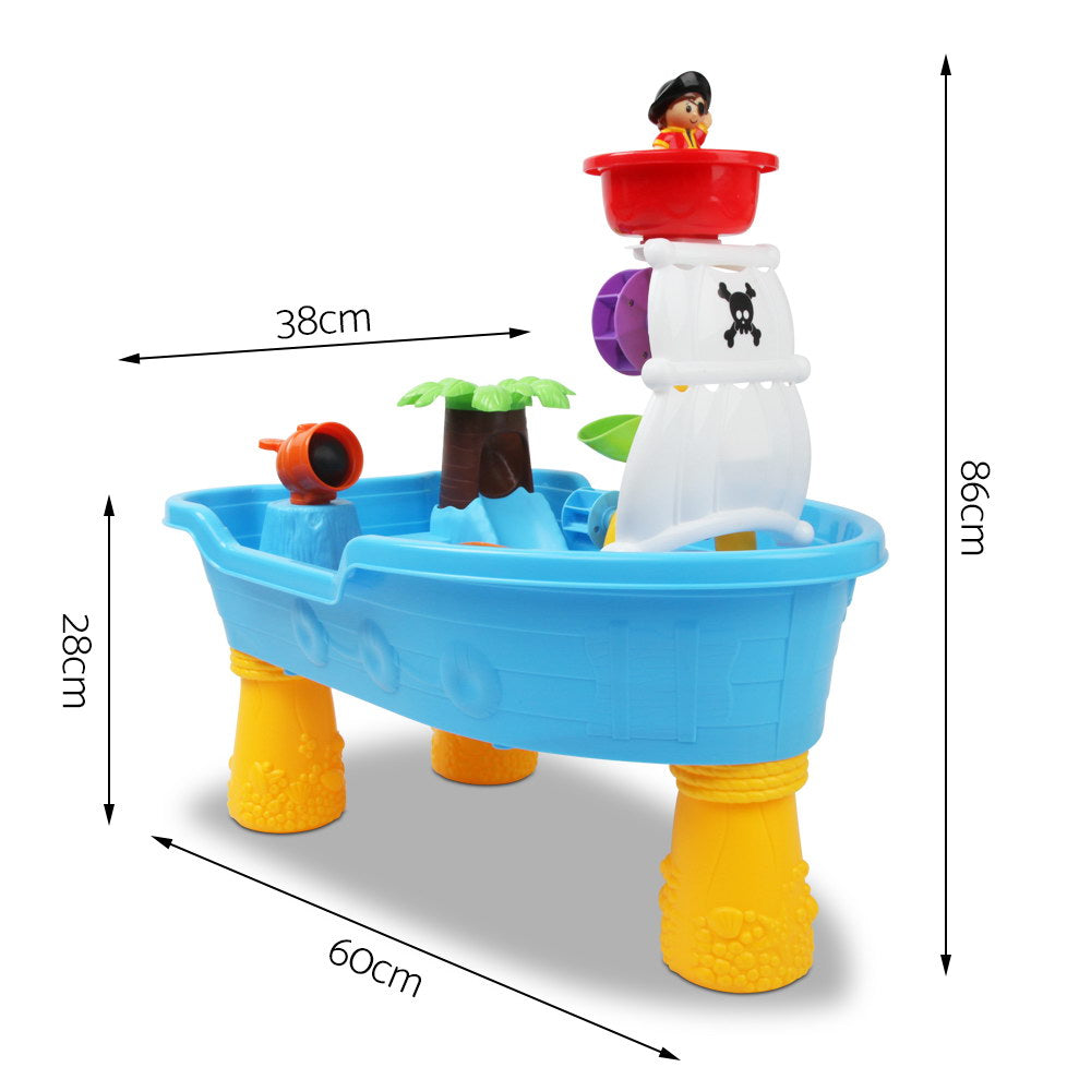 Keezi Kids Sandpit Pretend Play Set, Sand Water Table