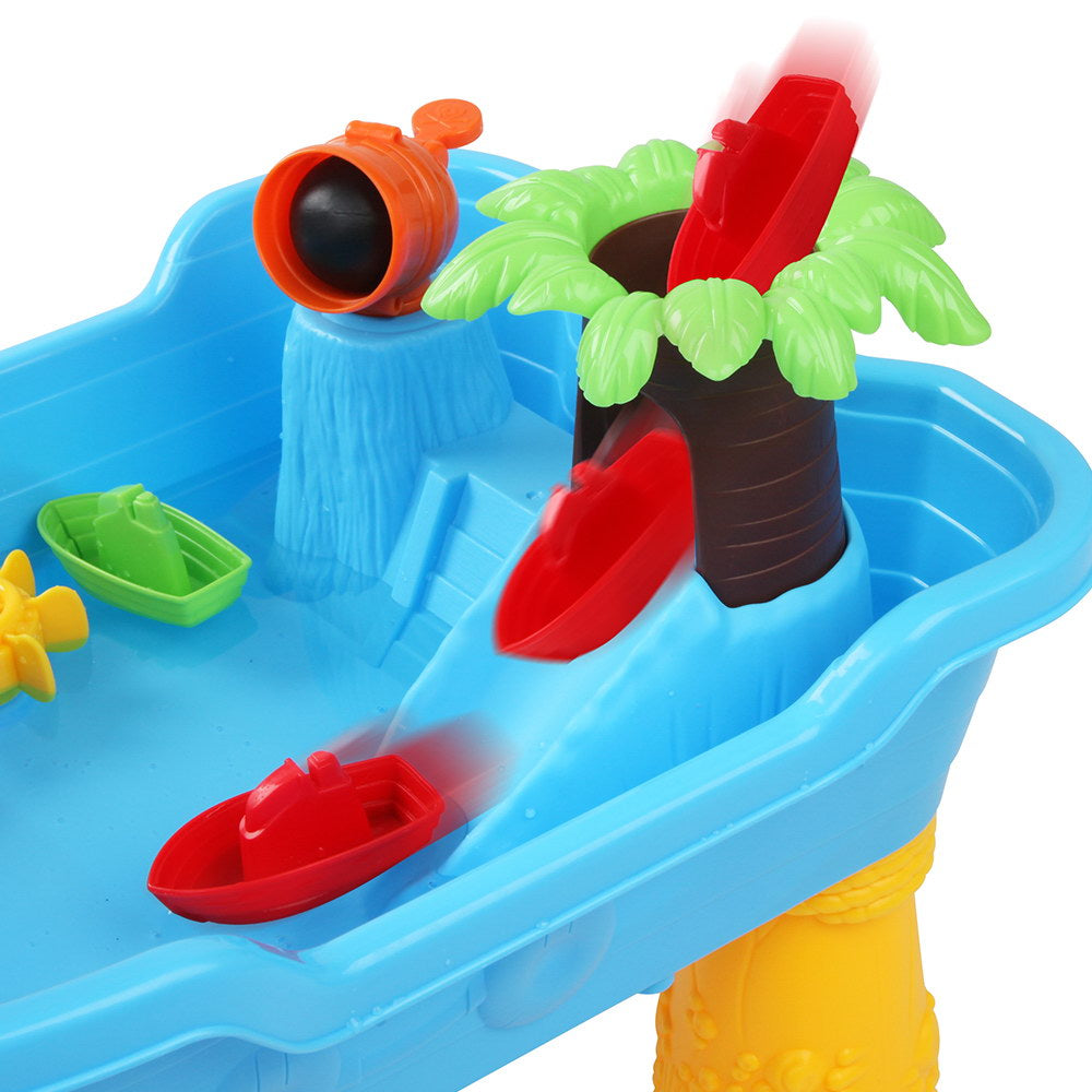 Keezi Kids Sandpit Pretend Play Set, Sand Water Table