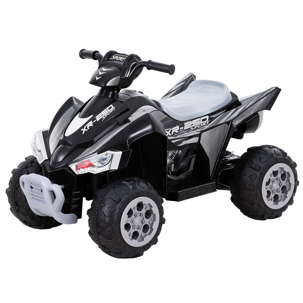 Rigo Kids Ride On Car ATV Quad Motorbike Electric 12V - Black