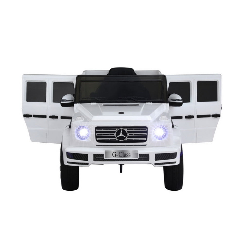 Kids Ride On Car Licensed G500 Electric Toys Horn Remote 12V - White