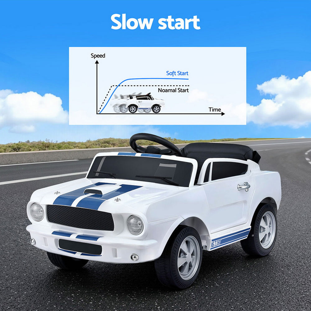 Kids Electric Ride On Car Licensed GT350 - White