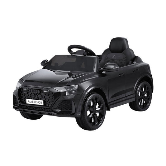 Kids Ride On Car Licensed RSQ8 12V - Black