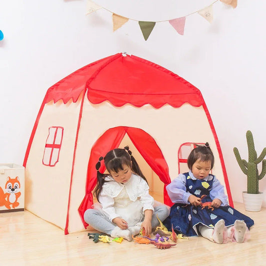 Baby Castle Tent Folding Kids Play House 130CM