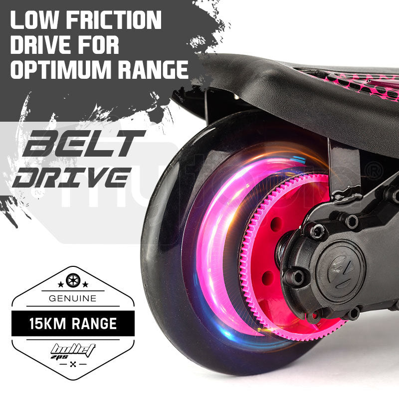BULLET ZPS Kids Electric Scooter 140W - Pink