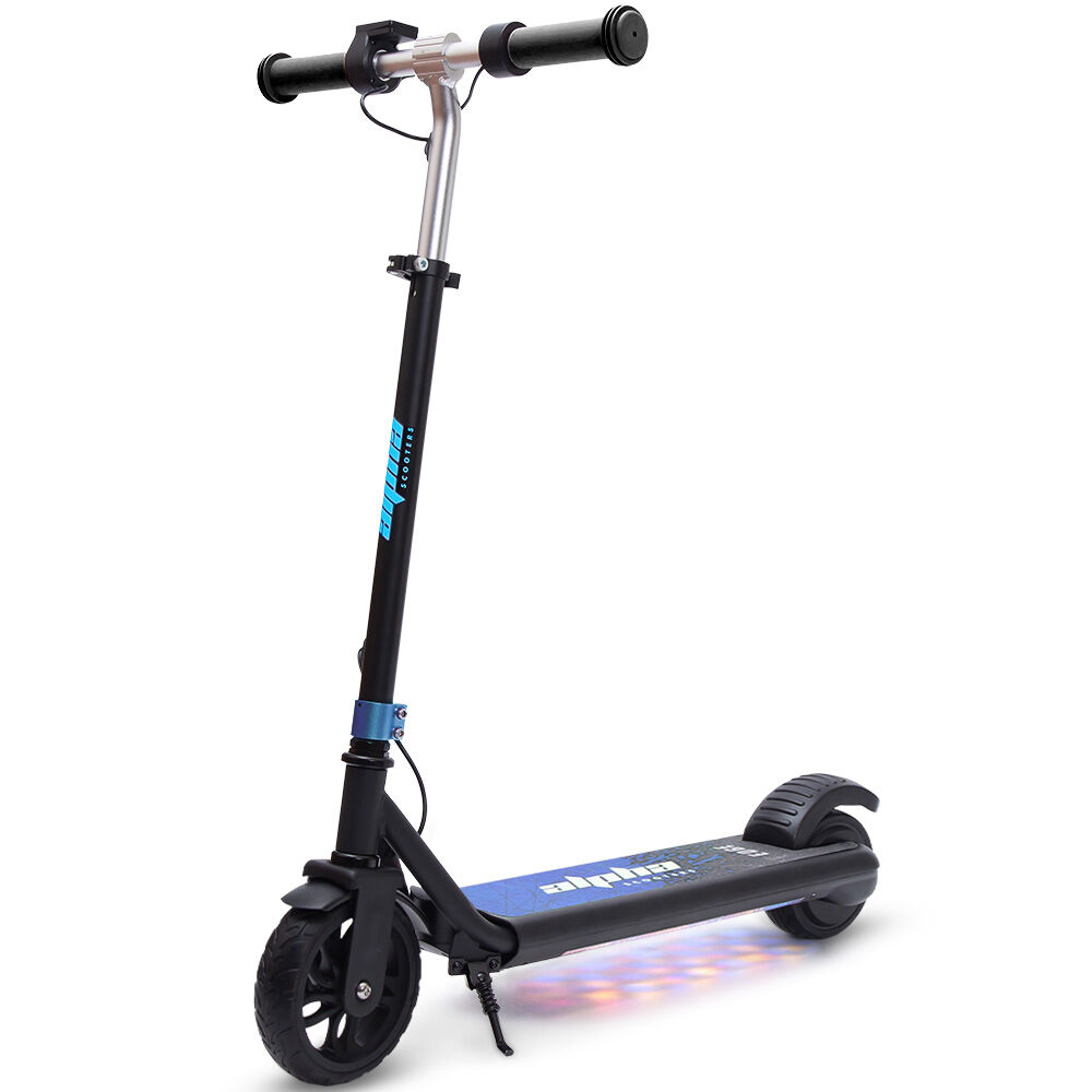 ALPHA Edge Electric Scooter, Kids & Teens - Blue