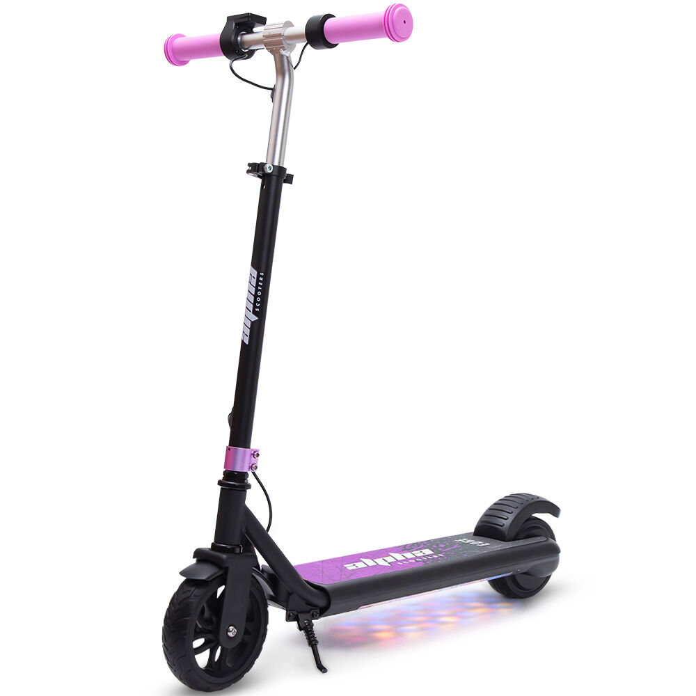 ALPHA Edge Electric Scooter, Kids Aged 6-12 - Pink