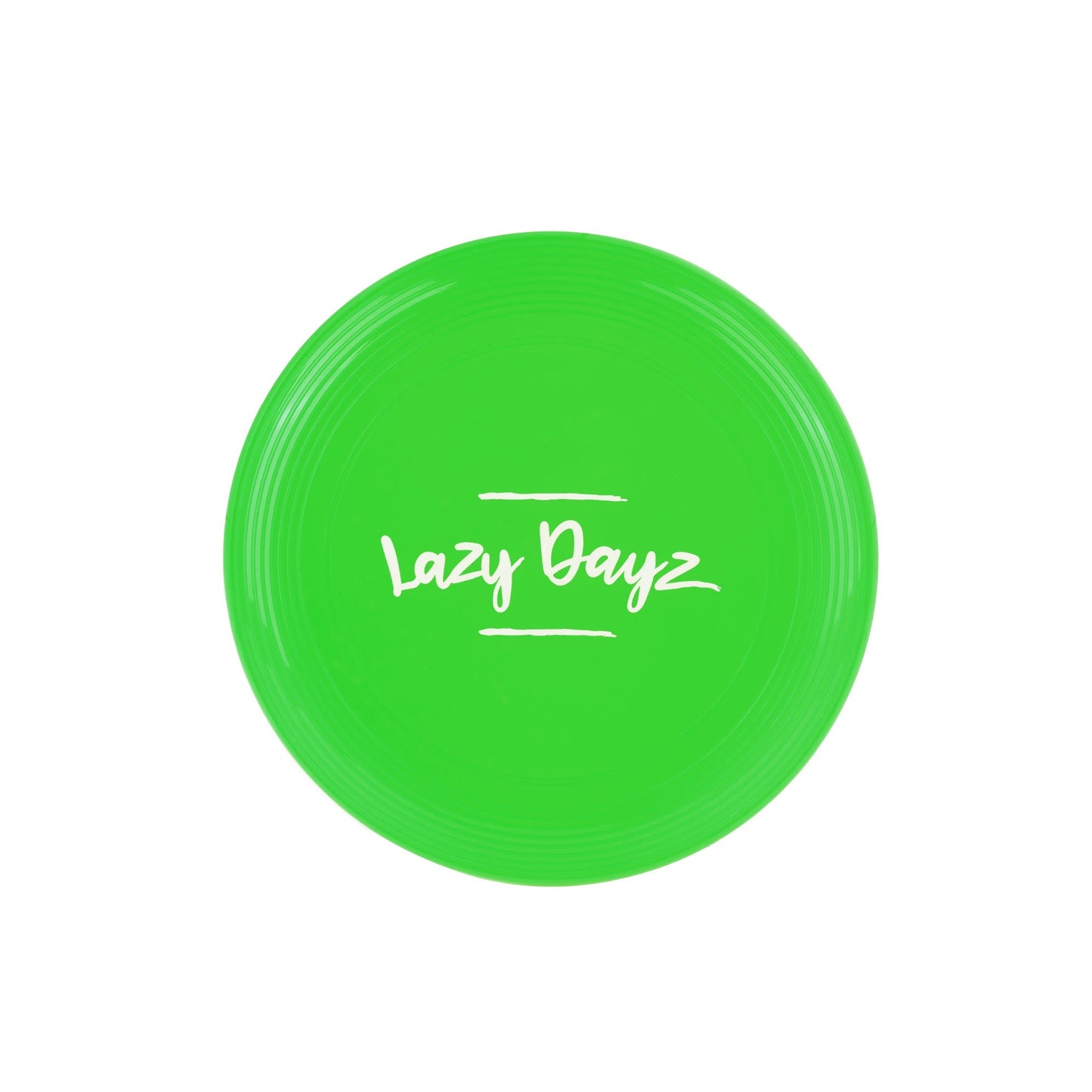 28cm Lazy Dayz Jumbo Neon Beach Frisbee - Green