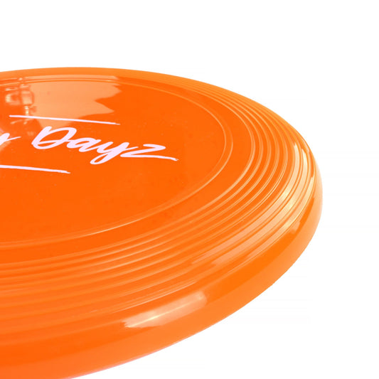28cm Lazy Dayz Jumbo Neon Beach Frisbee - Orange