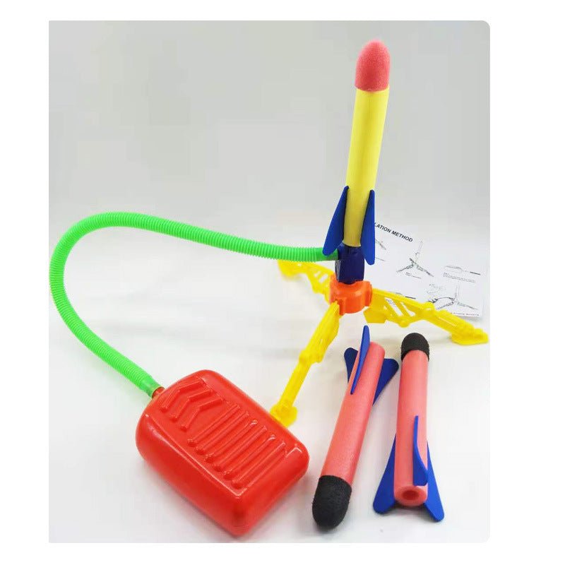 Air Power Foam Rocket Shoot Up Stomp Launcher