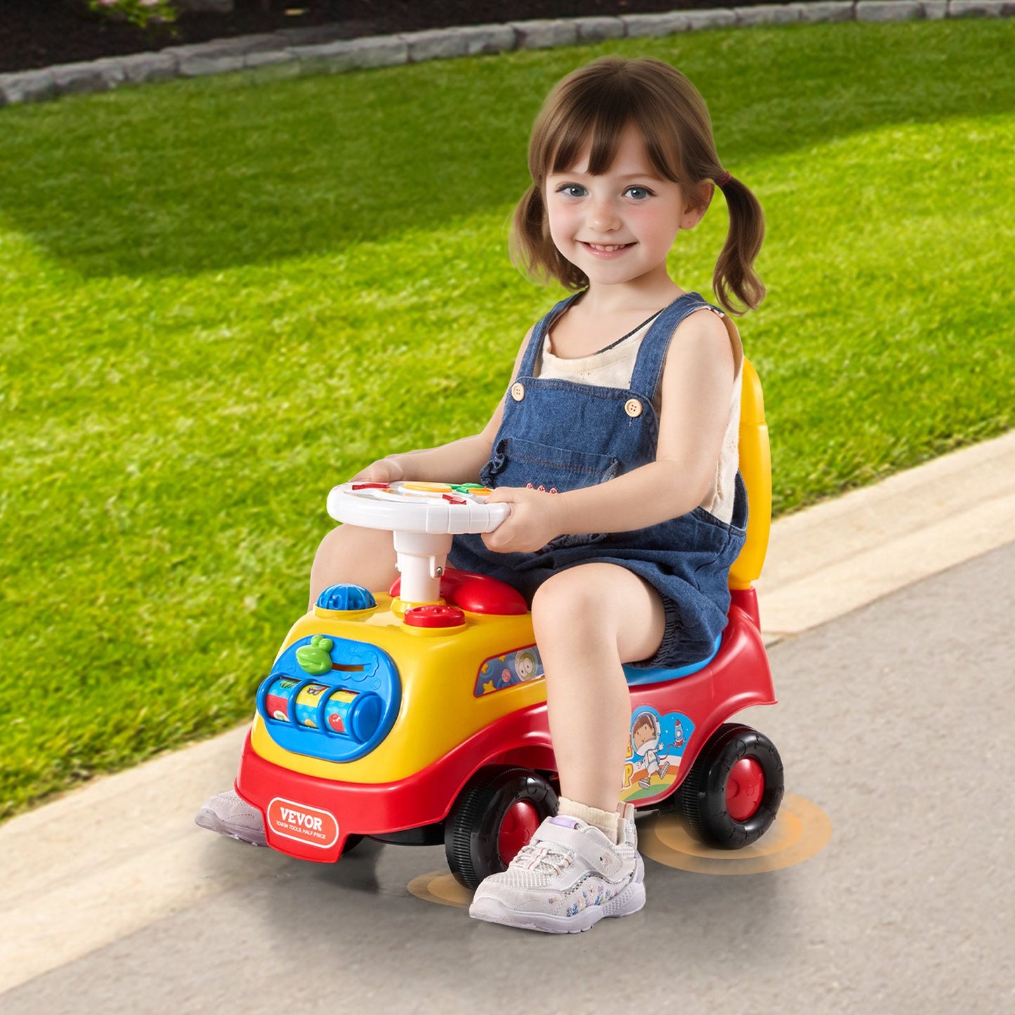 VEVOR Ride On Push Car for Toddlers for Ages 1-3